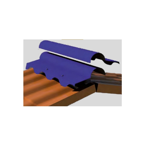 Conjunto Cumeeira Colonial Dentado